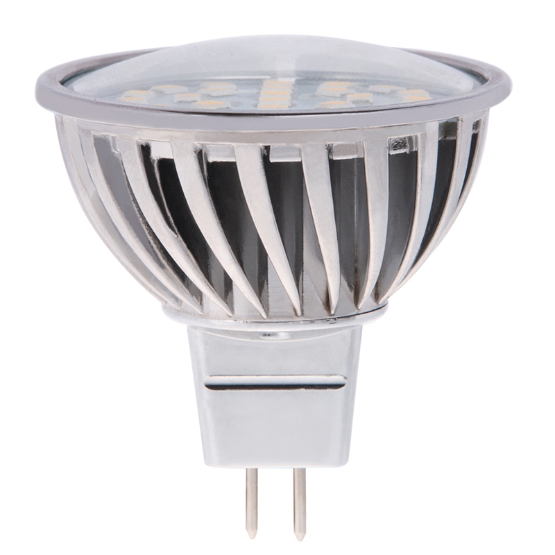 12V AC/DC, Dimmable MR16 GU5.3 LED Bulb, 4.8 Watts, 50W Equivalent, 5